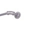 Sun Zero Sun Zero Bronn Industrial 3/4" Room Darkening Curtain Rod, 66-120", Polished Pewter SN47072E - alternate 1